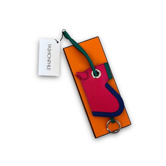 🧡New🧡 HERMES Epsom Camail Key Holder - Picture 1 of 10
